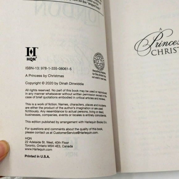 3/$12 A Princess By Christmas A Royal Wedding Paperback Book Julia London - Picture 5 of 7